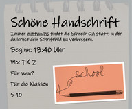 OA Schöne Handschrift